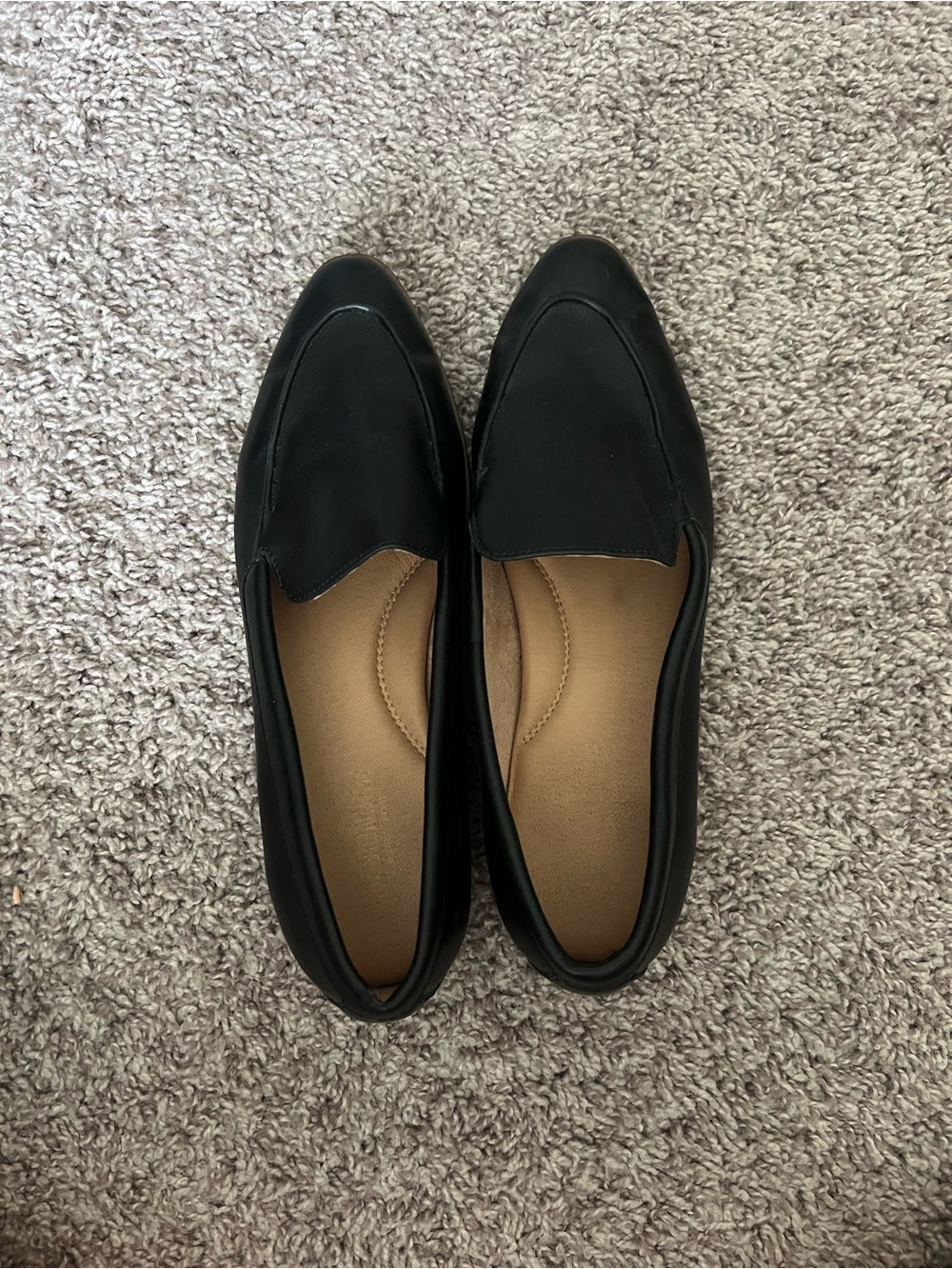 Classic Black Women's Slip-On Loafers — Everyday Comfort